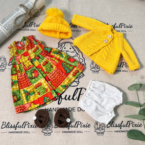 BlissfulPixie 12" Waldorf Handmade Doll-Ariana