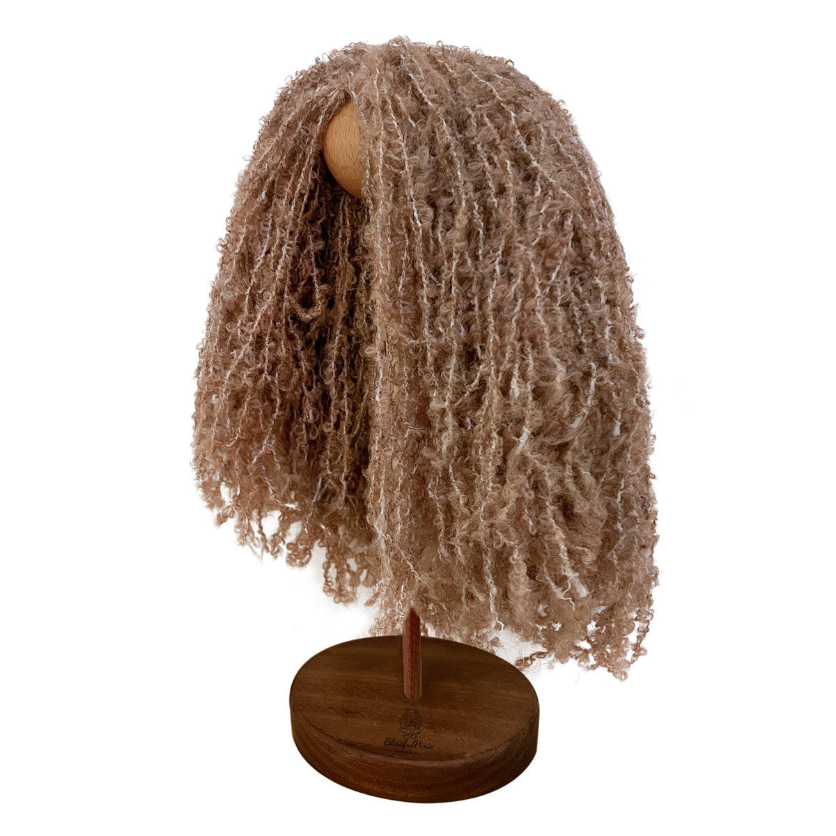 Doll hair-light brown