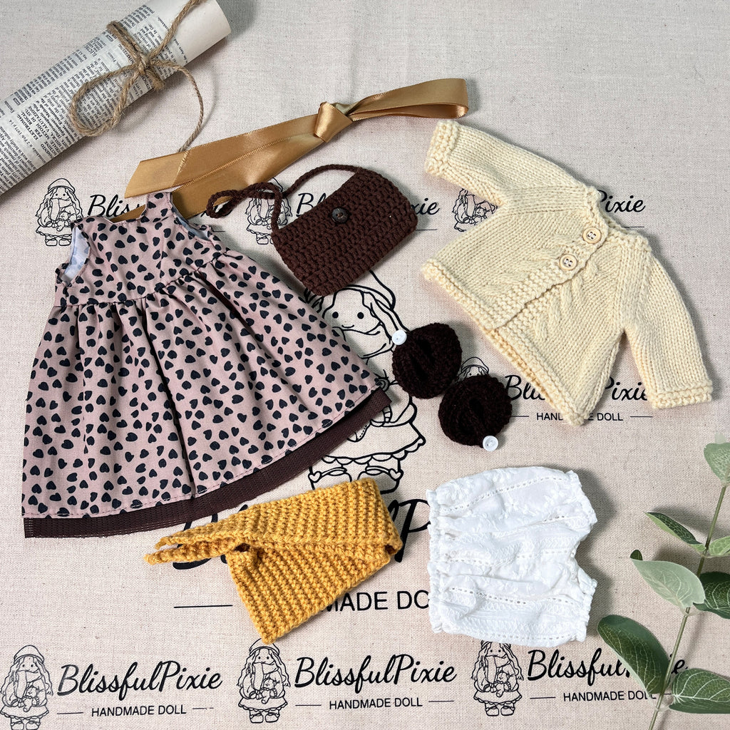 BlissfulPixie 12" Waldorf Handmade Doll-Ballerina