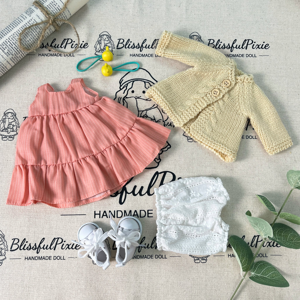 BlissfulPixie 12" Waldorf Handmade Doll-Caroline