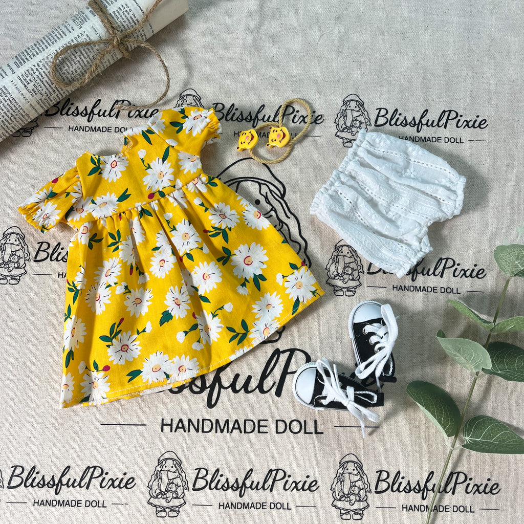 BlissfulPixie 12" Waldorf Handmade Doll-Dagmar