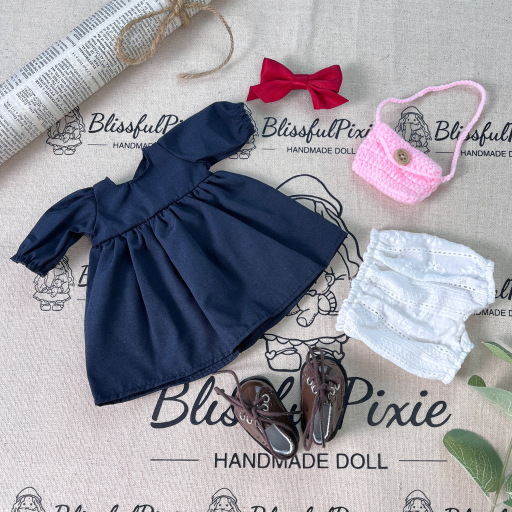 BlissfulPixie 12" Waldorf Handmade Doll-Ignacy