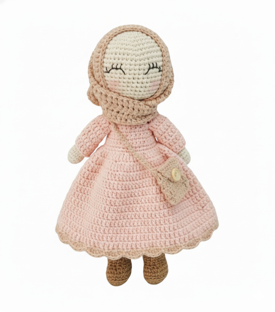 Handmade Muslim Hijab Doll