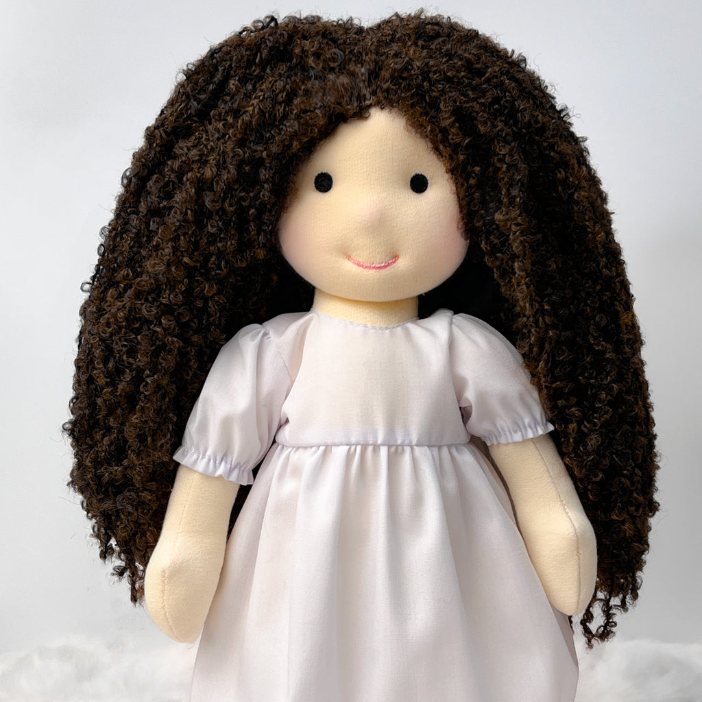 Doll hair-black