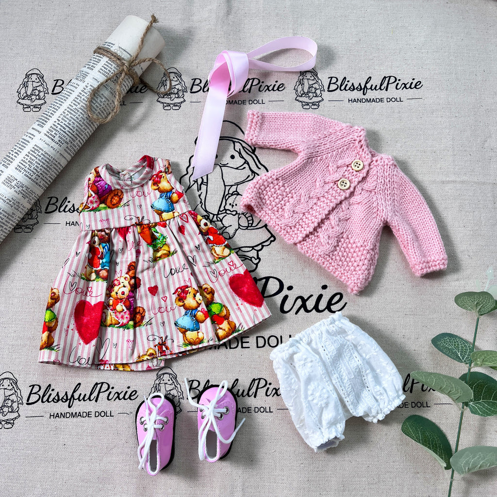 BlissfulPixie 12" Waldorf Handmade Doll - Autumn