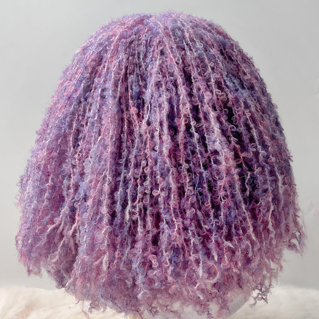 Doll hair-Purple