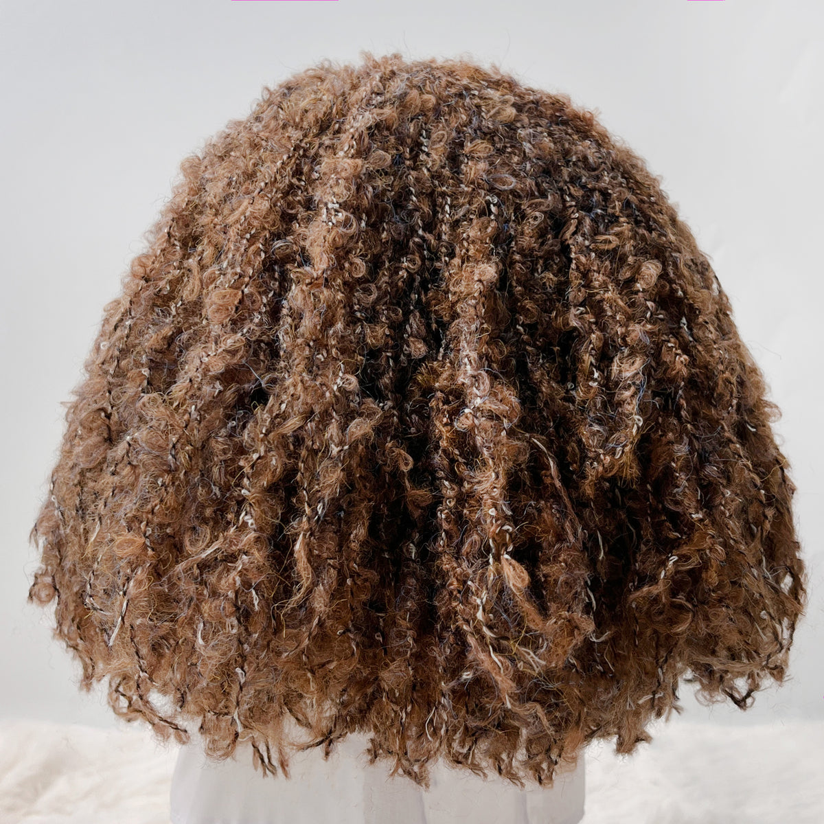 Doll hair-Dark brown
