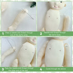 Charming Handmade Clothes for 12” Waldorf Dolls – Ideal for Special Gifts