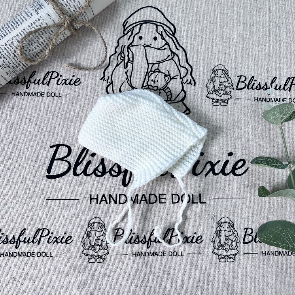 BlissfulPixie 12" Waldorf Handmade Doll Clothing Set Baby Girl Clothes Washable