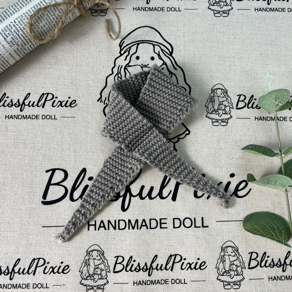 BlissfulPixie 12" Waldorf Handmade Doll Clothing Set Baby Girl Clothes Washable
