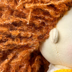 Doll hair-Brown