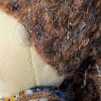 Doll hair-Dark brown