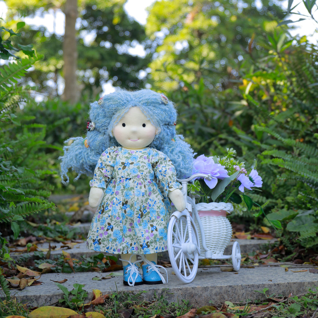 BlissfulPixie 12" Waldorf Handmade Doll-Coco