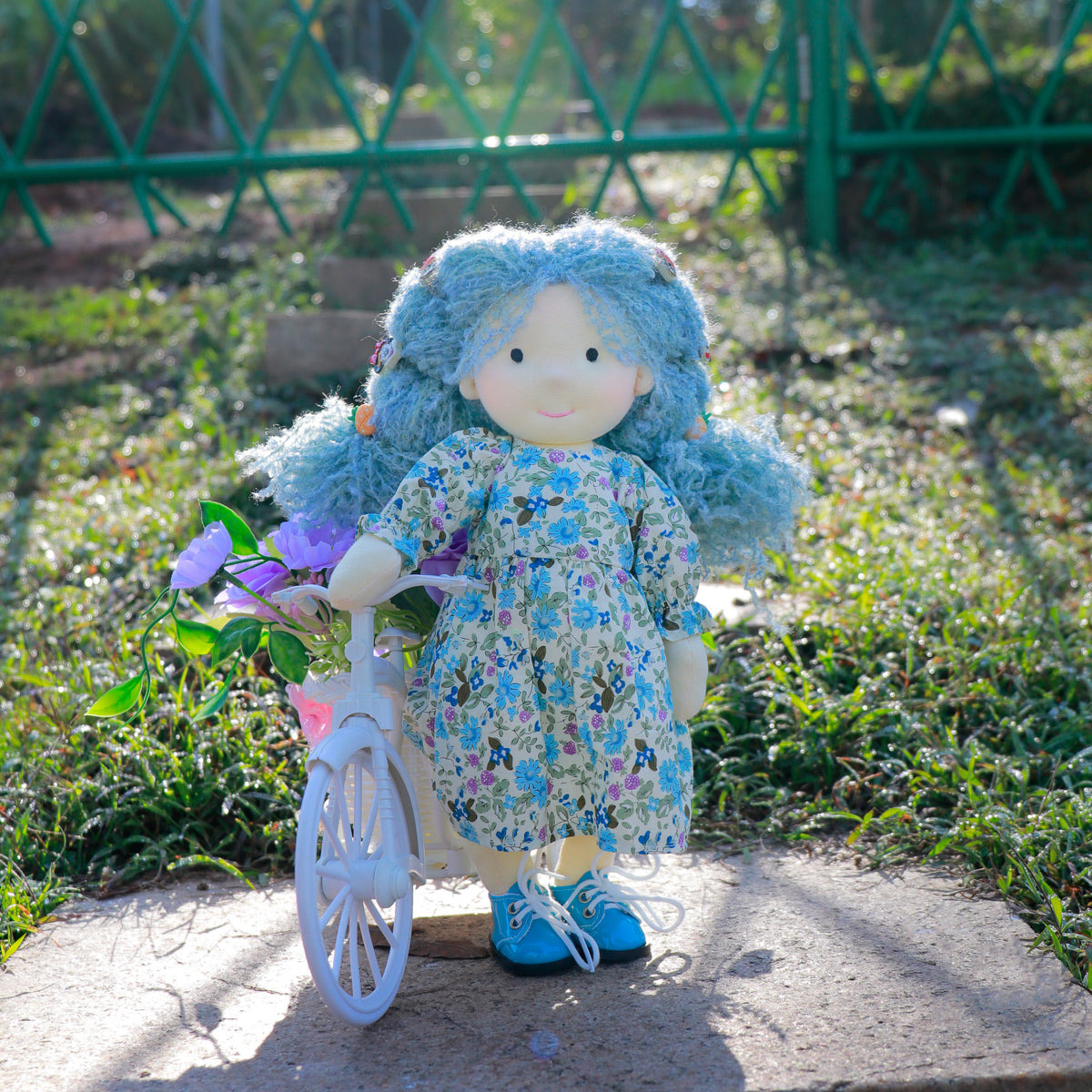 BlissfulPixie 12" Waldorf Handmade Doll-Coco