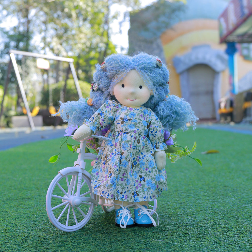 BlissfulPixie 12" Waldorf Handmade Doll-Coco