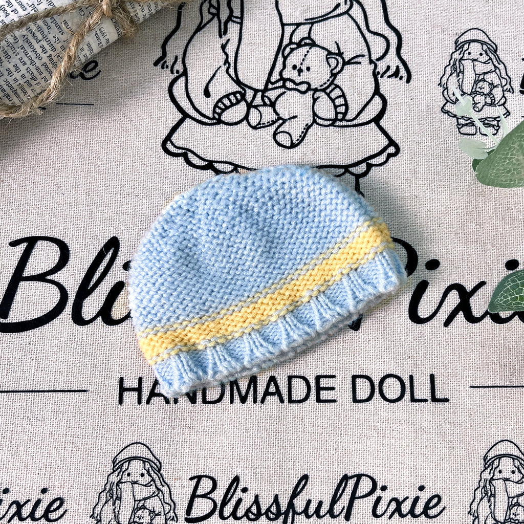 BlissfulPixie 12" Waldorf Handmade Doll Clothing Set Baby Girl Clothes Washable
