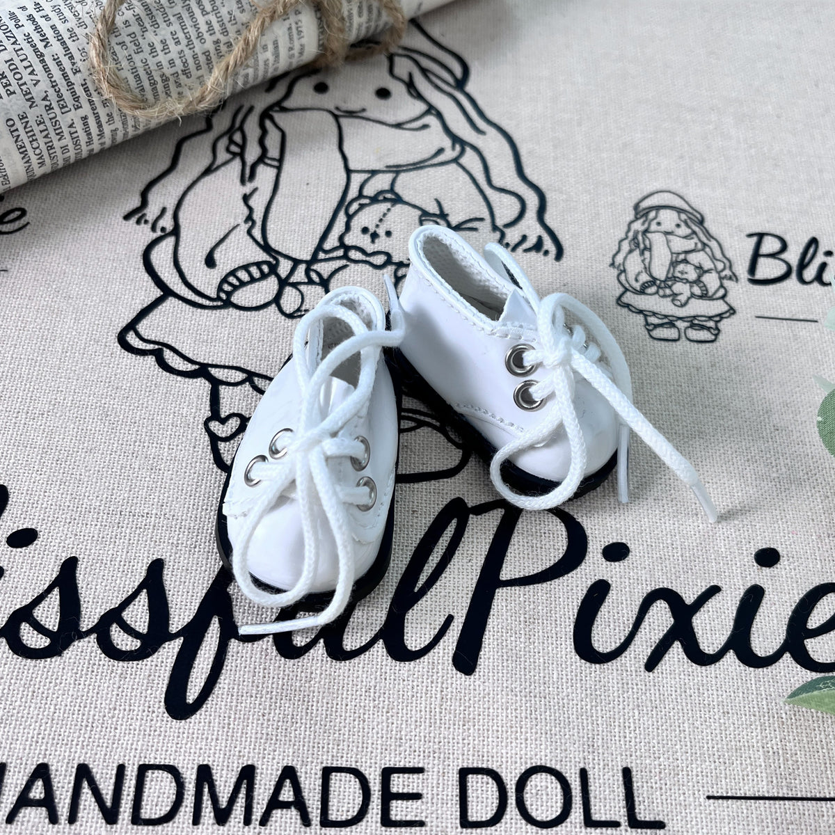 BlissfulPixie 12" Waldorf Handmade Doll Clothing Set Baby Girl Clothes Washable