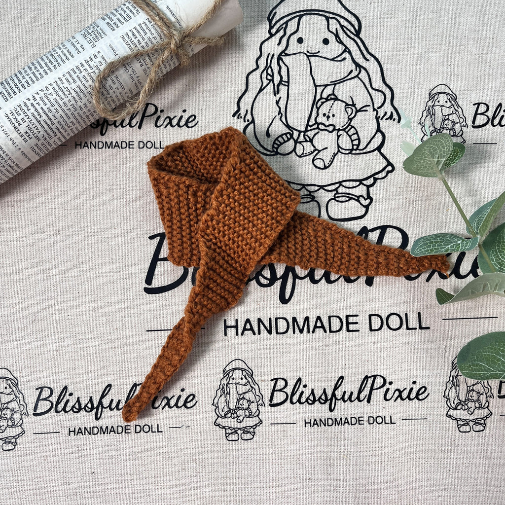 BlissfulPixie 12" Waldorf Handmade Doll Clothing Set Baby Girl Clothes Washable