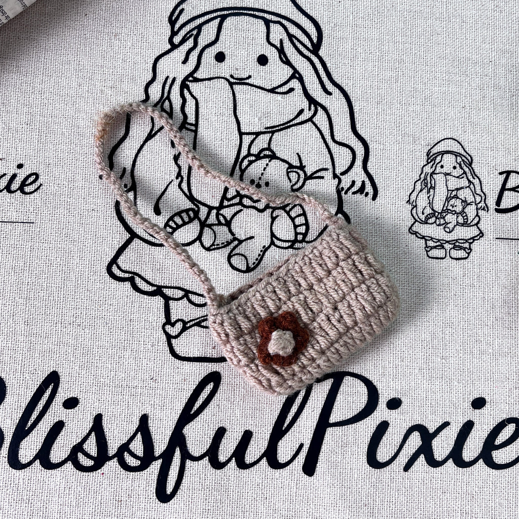 BlissfulPixie 12" Waldorf Handmade Doll Clothing Set Baby Girl Clothes Washable