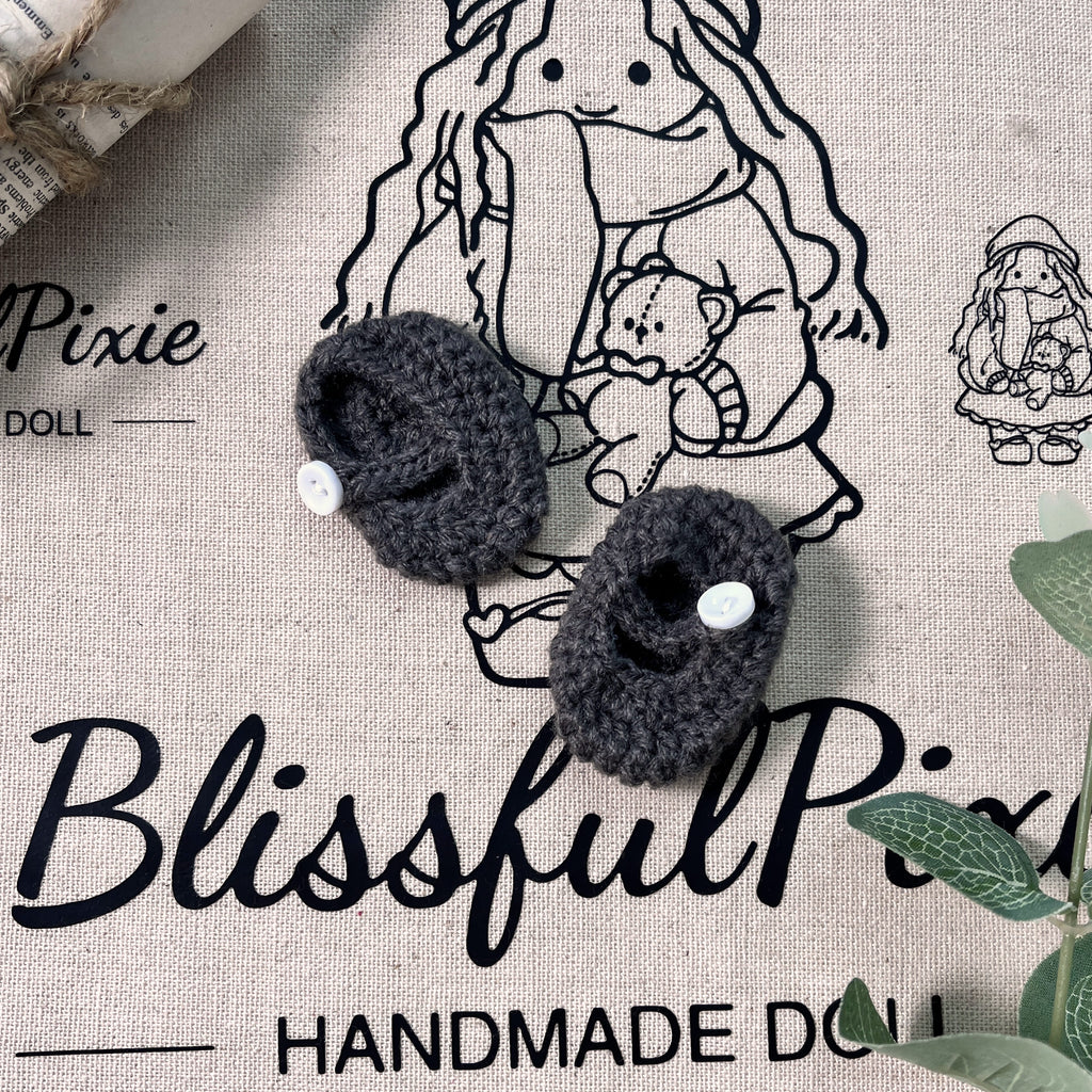 BlissfulPixie 12" Waldorf Handmade Doll Clothing Set Baby Girl Clothes Washable