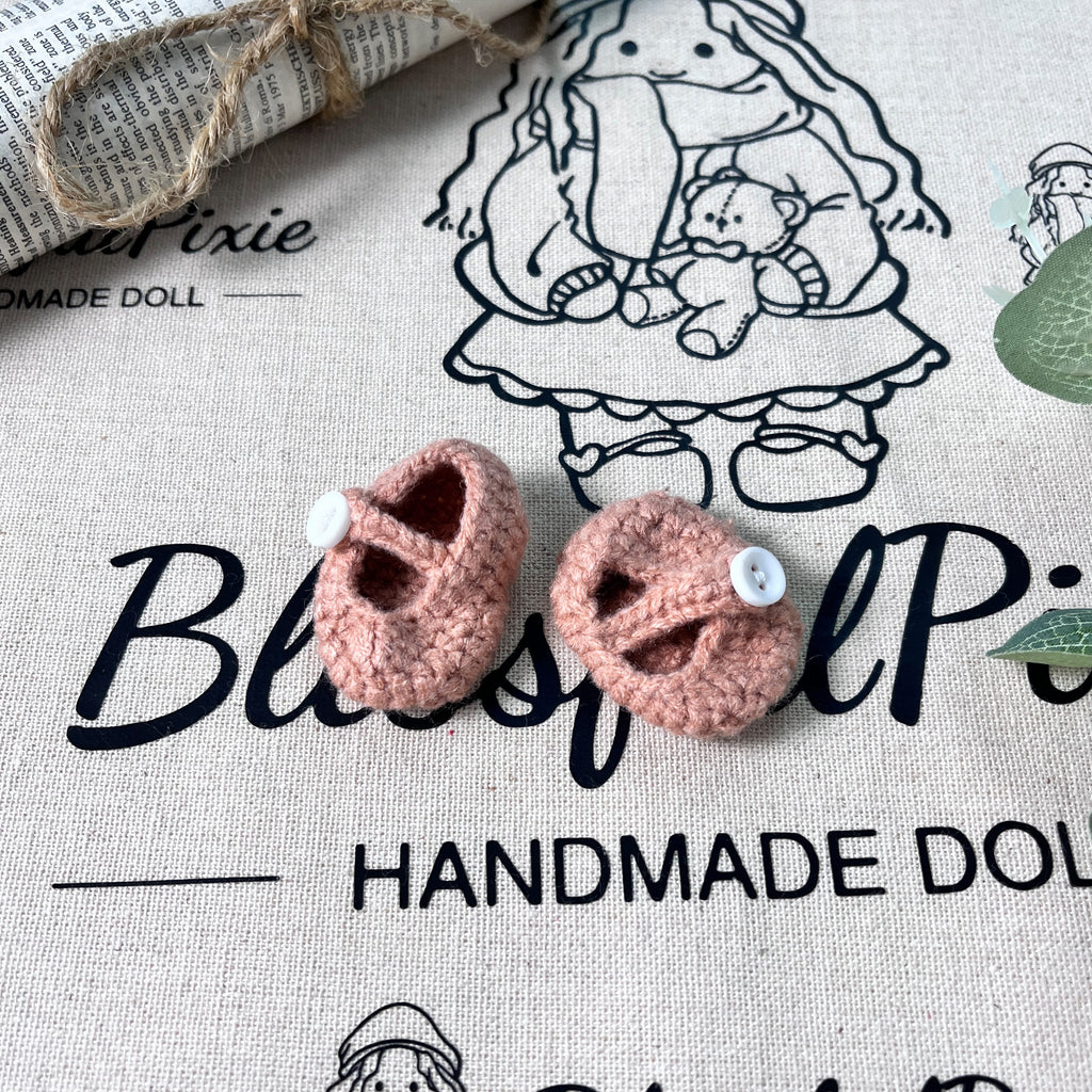 BlissfulPixie 12" Waldorf Handmade Doll Clothing Set Baby Girl Clothes Washable