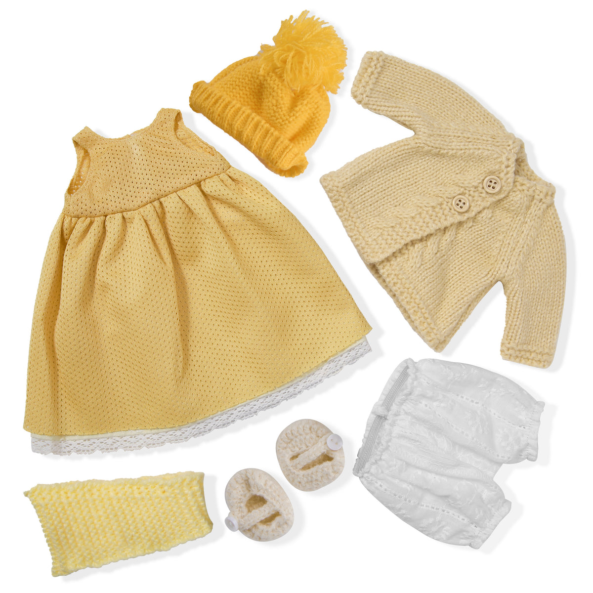 Waldorf-Inspired Handmade Doll Clothes-12 Inch Outfit Gift Set