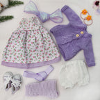 Girls Doll Gift Idea –12 Inch Handmade Waldorf Clothing in Gift Box