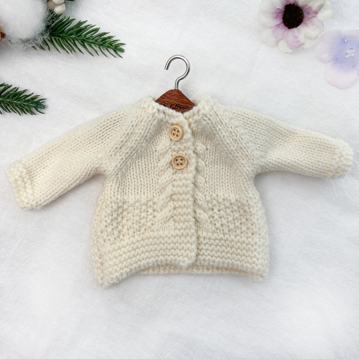 Unique Handmade Waldorf Doll Outfit-12 Inch Clothing Gift for Girls