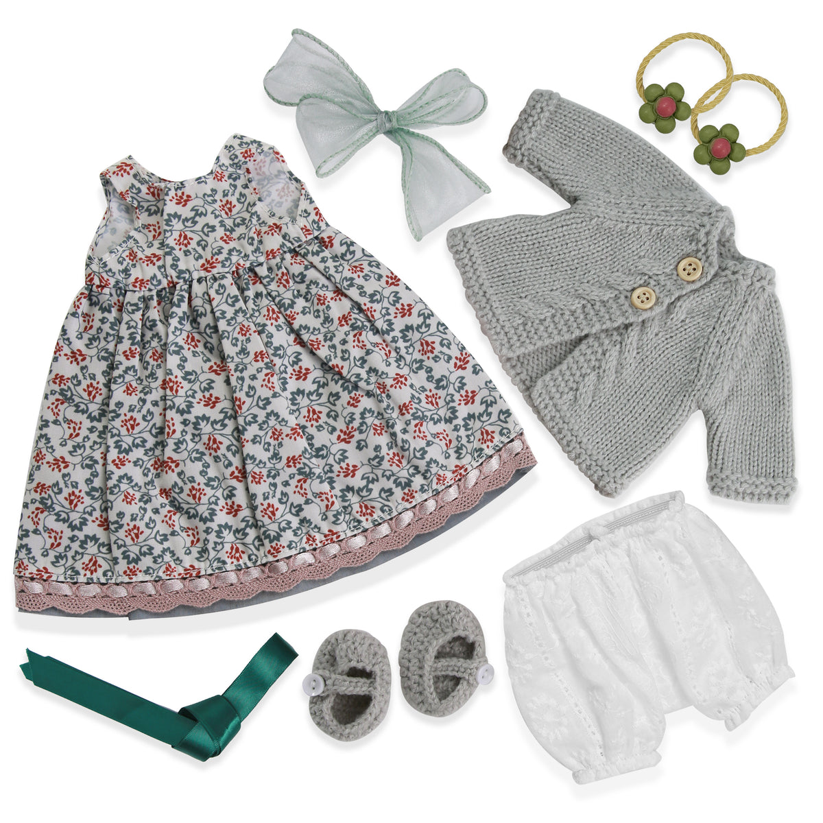 Soft and Cute Handmade Clothes for 12” Waldorf Dolls