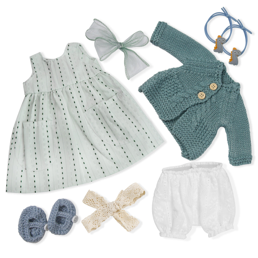 Adorable Handmade Doll Clothes – Fit 12 Inch Waldorf Dolls