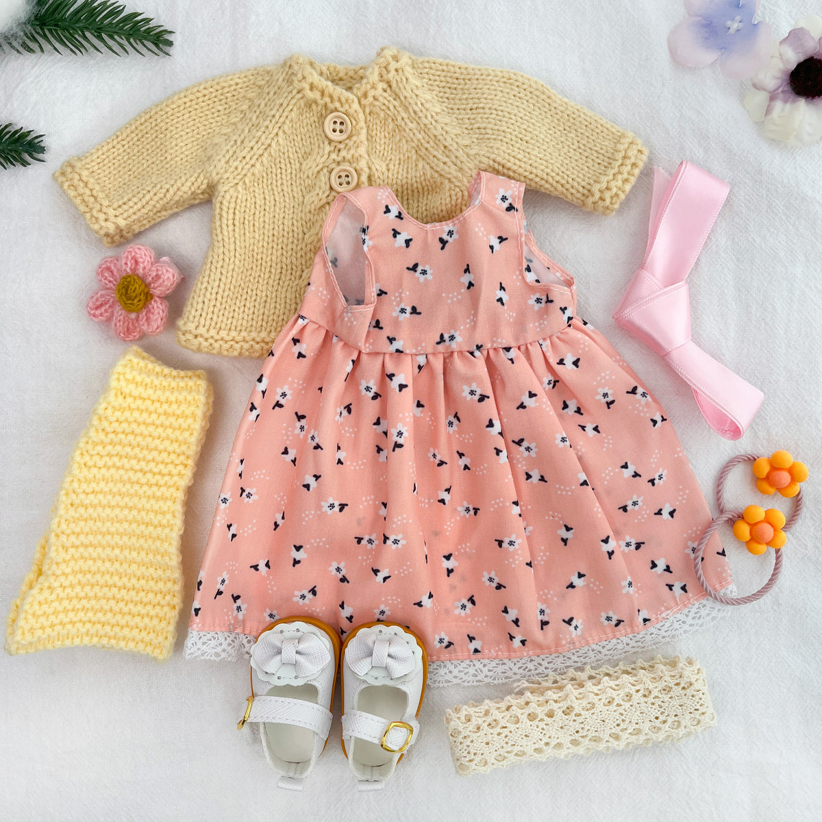 Custom Handmade Clothes for 12” Waldorf Dolls – Birthday Gift