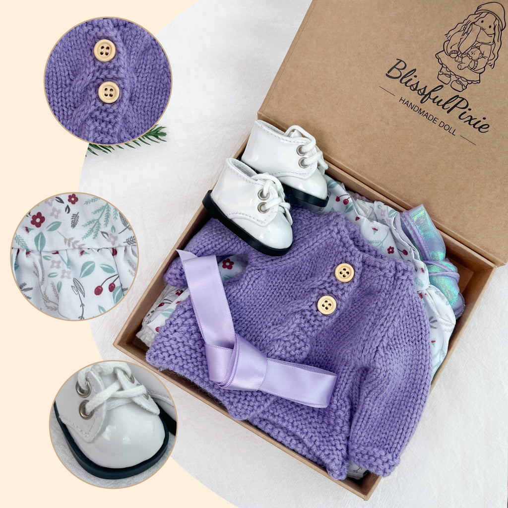 Birthday Gift Ideas – Handmade 12 Inch Waldorf Doll Outfits