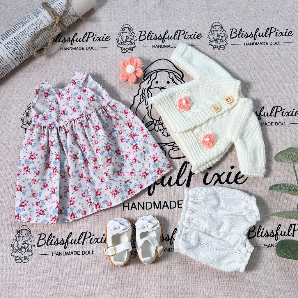 BlissfulPixie 12" Waldorf Handmade Doll-Amber
