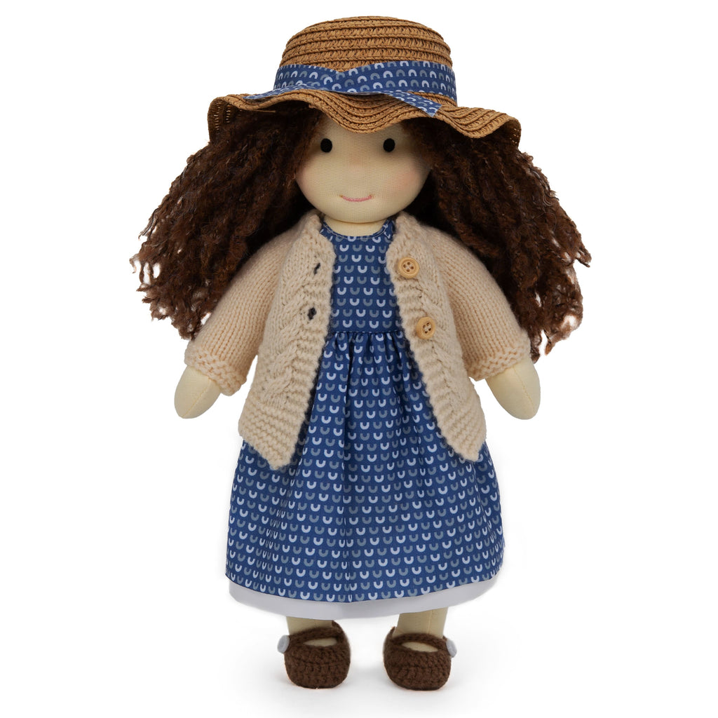 BlissfulPixie 12" Waldorf Handmade Doll Clothing Set Baby Girl Clothes Washable