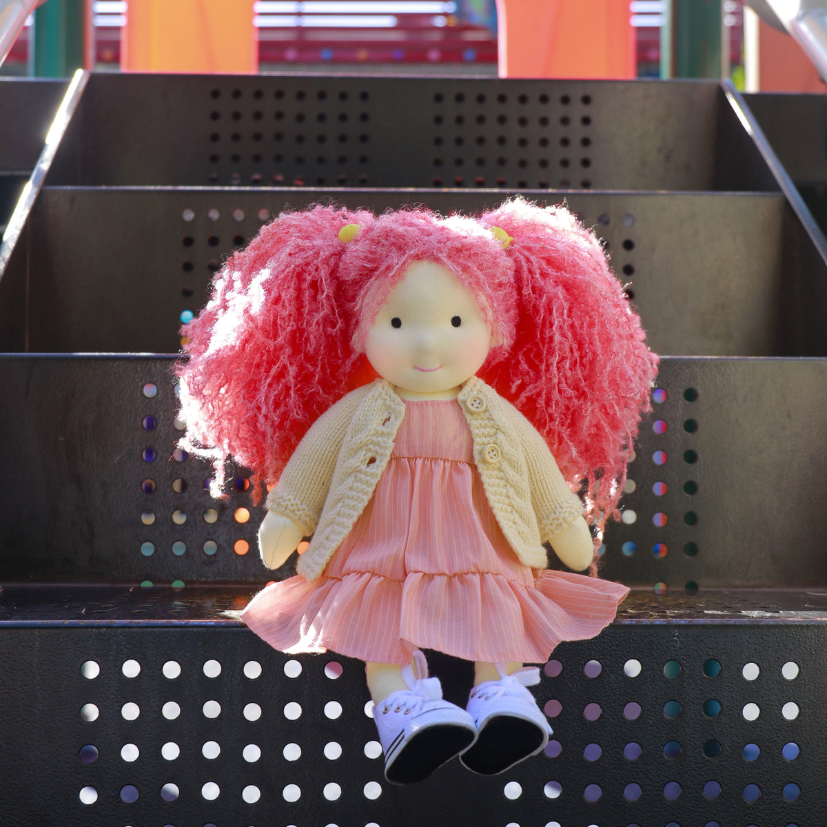 BlissfulPixie 12" Waldorf Handmade Doll-Caroline