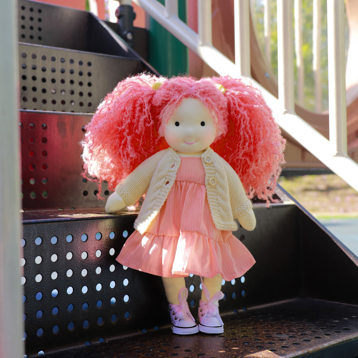 BlissfulPixie 12" Waldorf Handmade Doll-Caroline