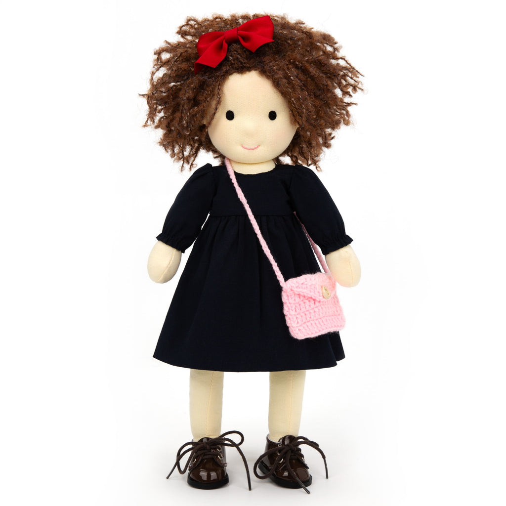 BlissfulPixie 12" Waldorf Handmade Doll Clothing Set Baby Girl Clothes Washable