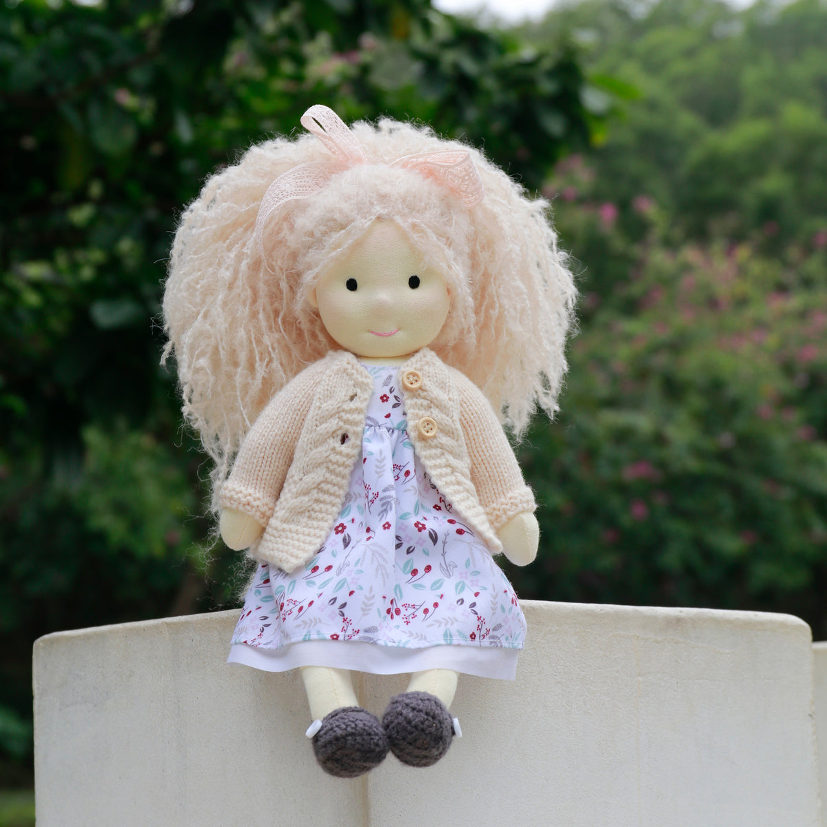 BlissfulPixie 12" Waldorf Handmade Doll-Kiki