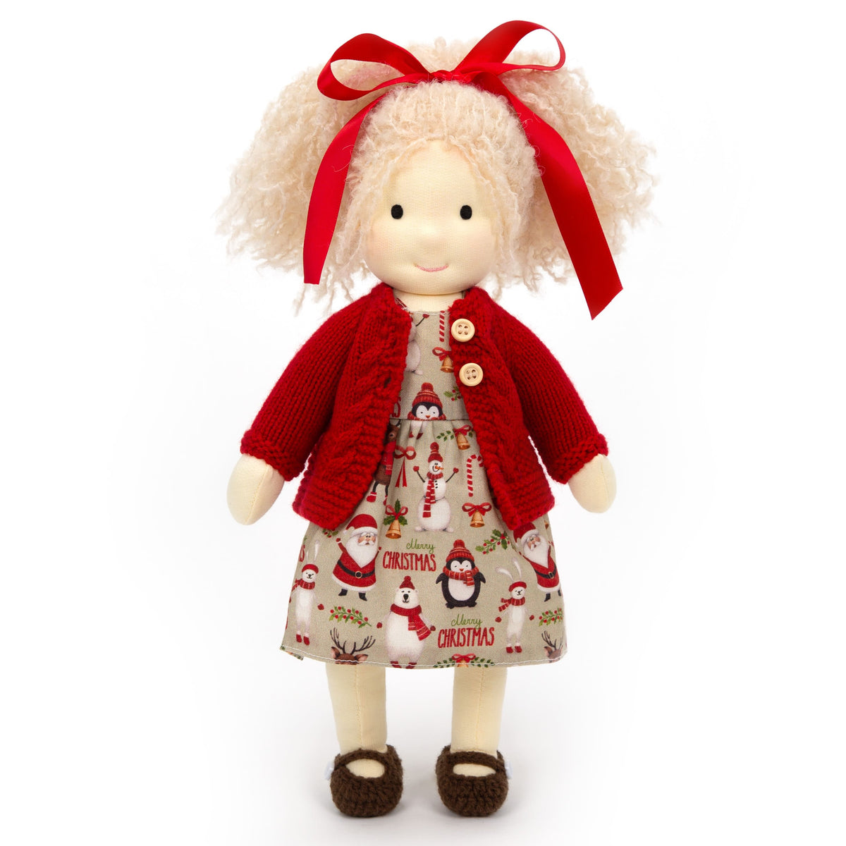 BlissfulPixie 12" Waldorf Handmade Doll - Gabriella