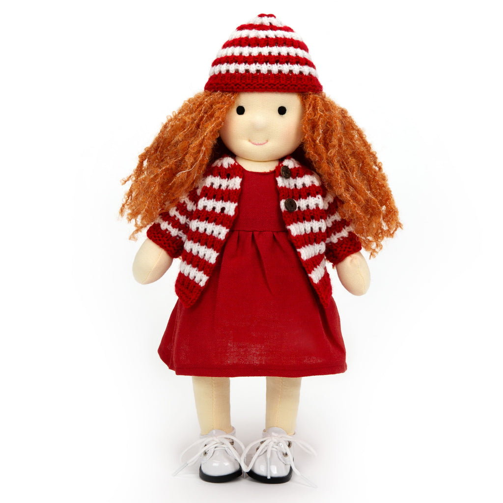 BlissfulPixie 12" Waldorf Handmade Doll Clothing Set Baby Girl Clothes Washable