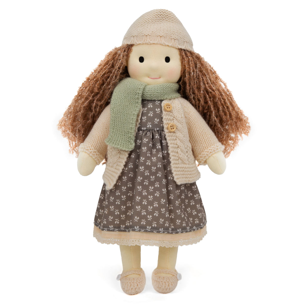 BlissfulPixie 12" Waldorf Handmade Doll Clothing Set Baby Girl Clothes Washable