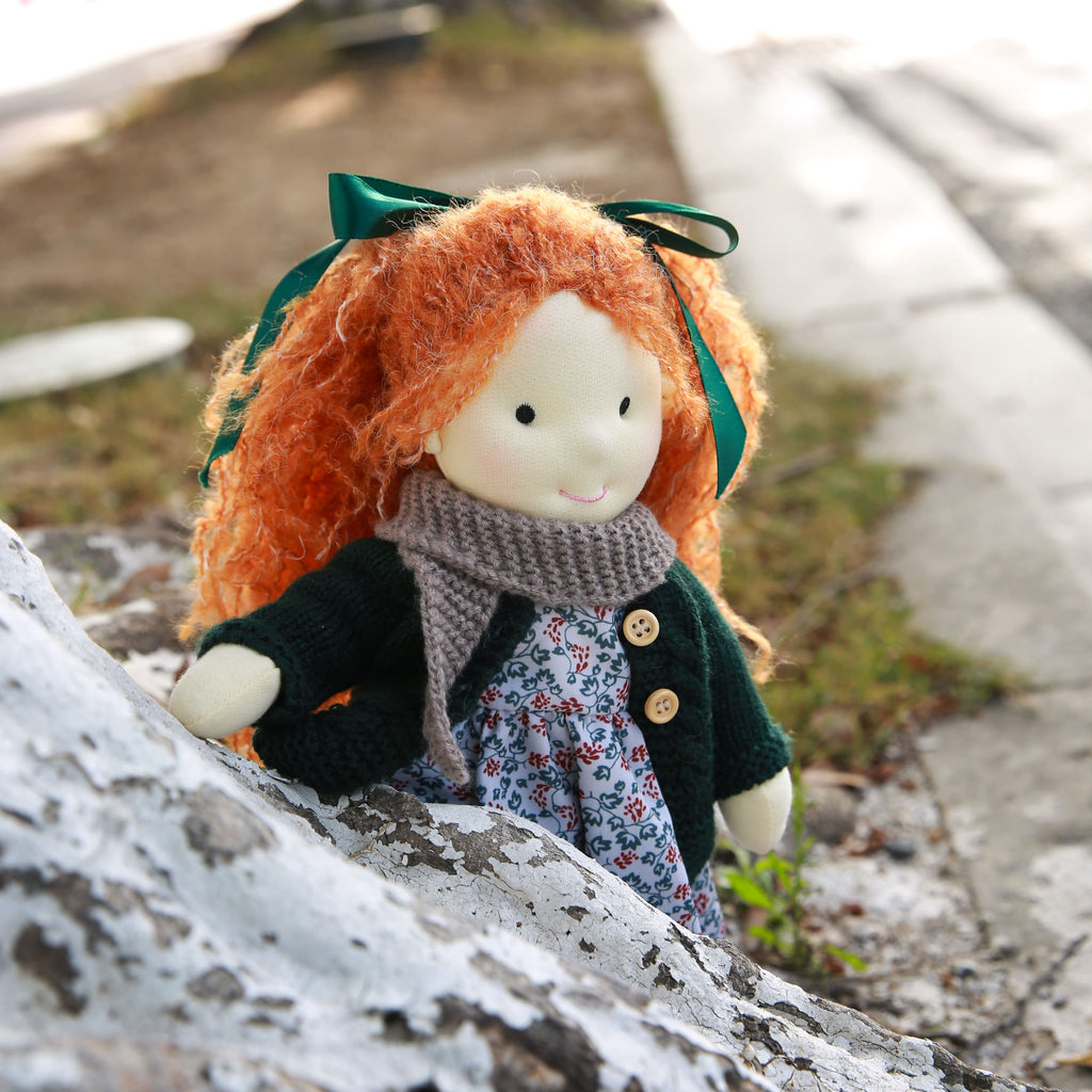 BlissfulPixie 12" Waldorf Handmade Doll-Diana