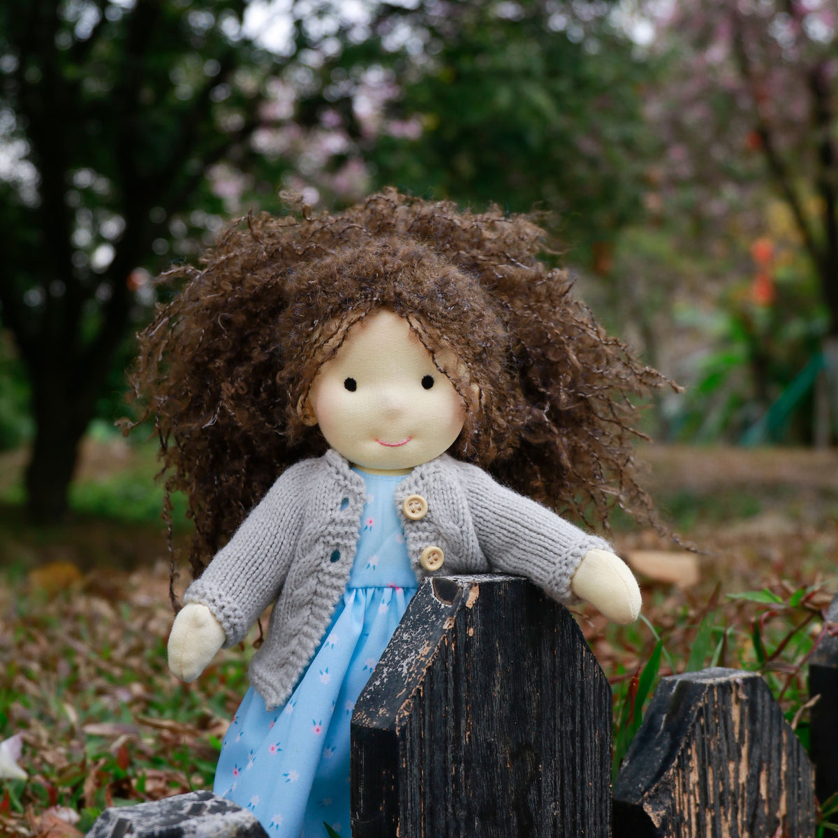 BlissfulPixie 12" Waldorf Handmade Doll-Louise