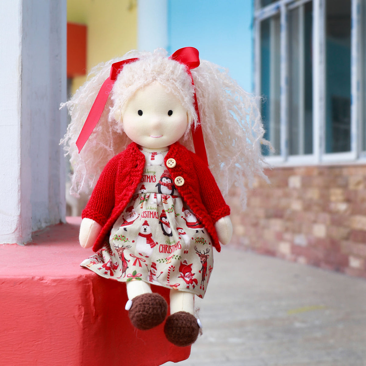 BlissfulPixie 12" Waldorf Handmade Doll - Gabriella