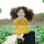 BlissfulPixie 12" Waldorf Handmade Doll-Inka