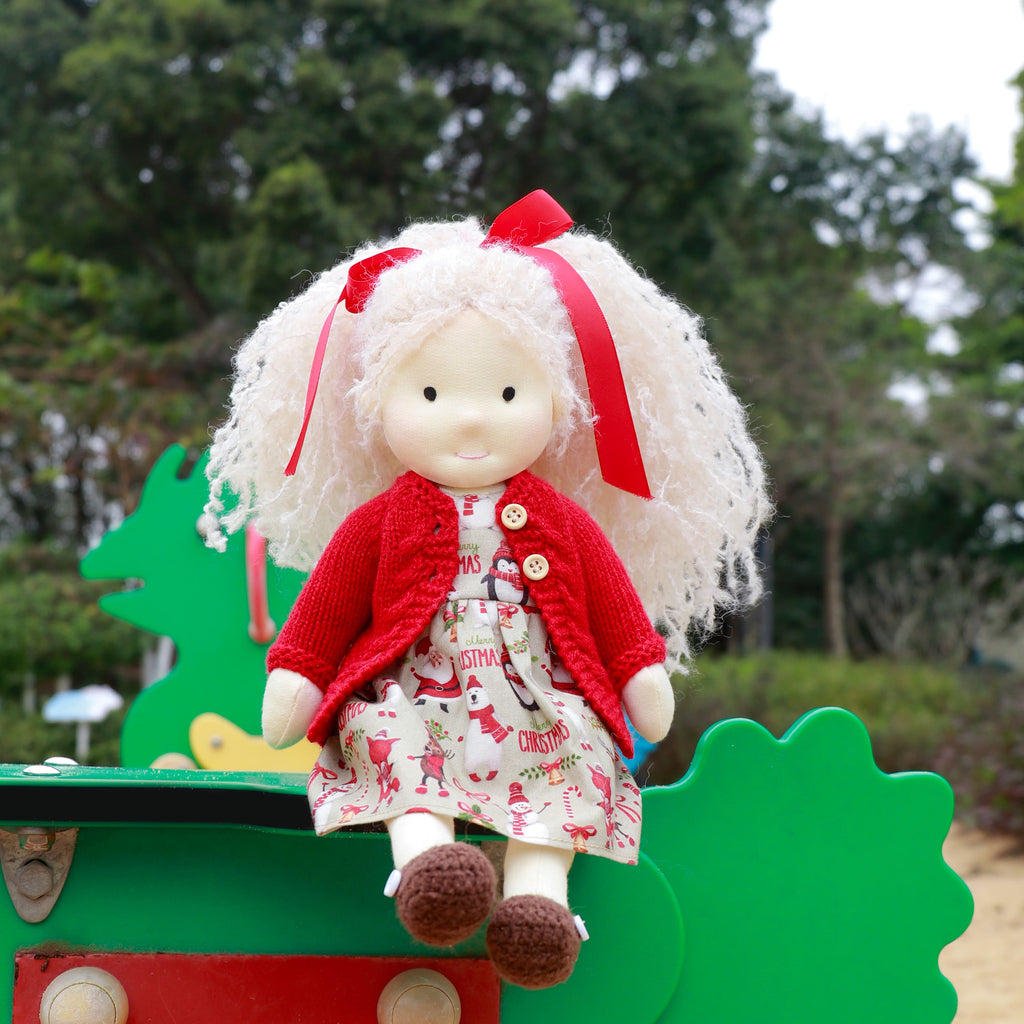 BlissfulPixie 12" Waldorf Handmade Doll - Gabriella