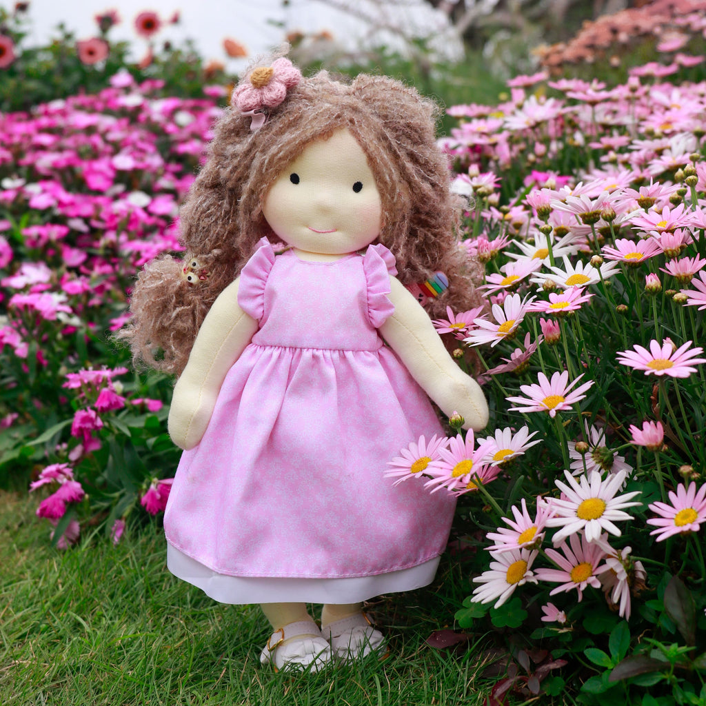 BlissfulPixie 12" Waldorf Handmade Doll-Amy