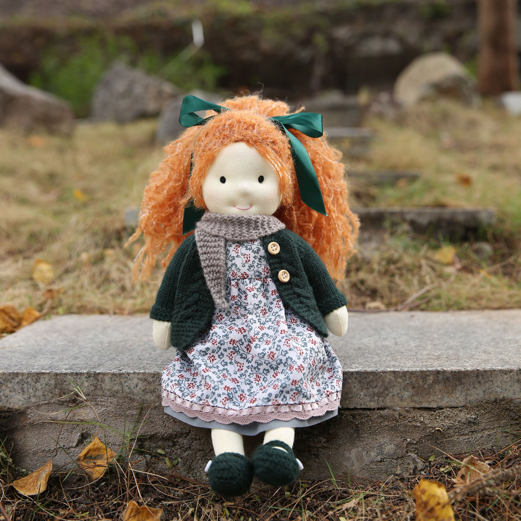 BlissfulPixie 12" Waldorf Handmade Doll-Diana