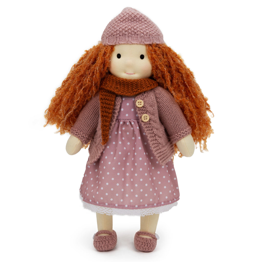 BlissfulPixie 12" Waldorf Handmade Doll Clothing Set Baby Girl Clothes Washable
