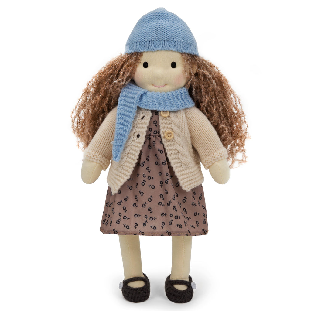 BlissfulPixie 12" Waldorf Handmade Doll Clothing Set Baby Girl Clothes Washable